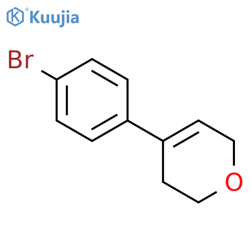 4-(4-Bromophenyl)-3,6-dihydro-2H-pyran structure