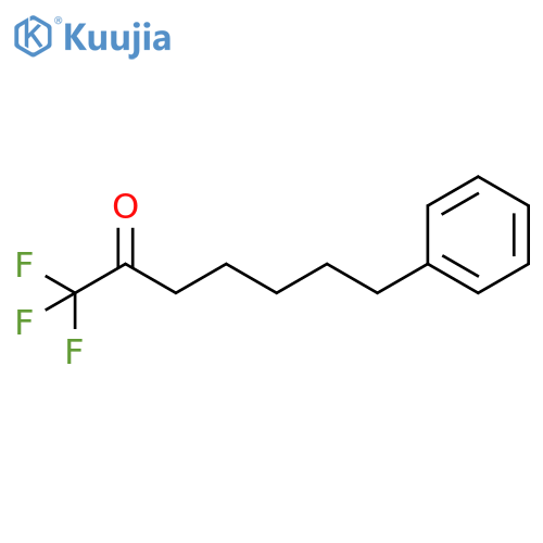 2-Heptanone, 1,1,1-trifluoro-7-phenyl- structure