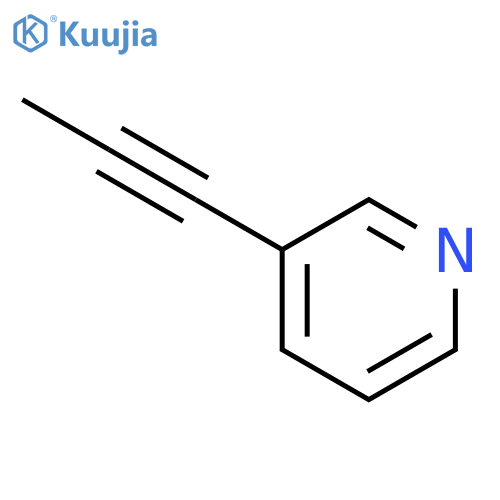 Pyridine,3-(1-propyn-1-yl)- structure