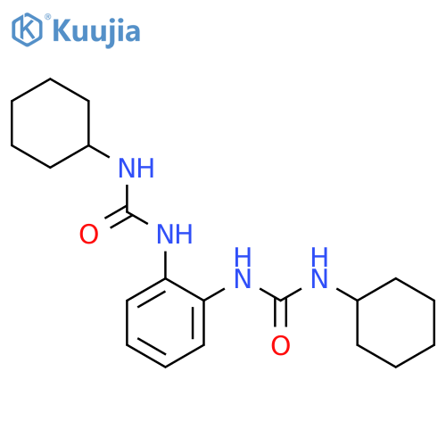 N',N'''-1,2-phenylenebis(N-cyclohexylurea) structure