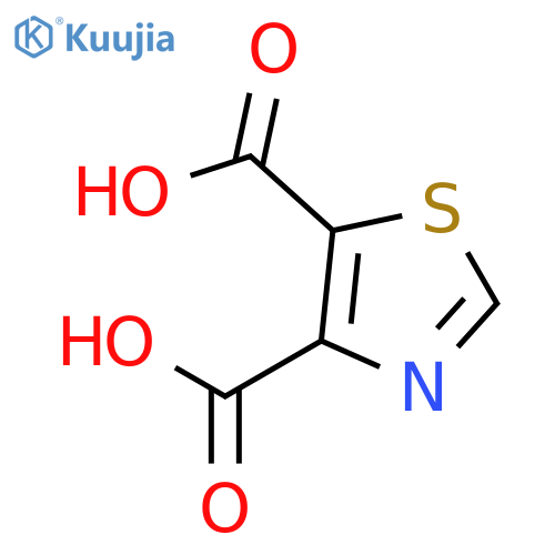 4,5-Thiazoledicarboxylicacid structure