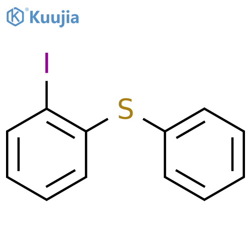 Benzene, 1-iodo-2-(phenylthio)- structure