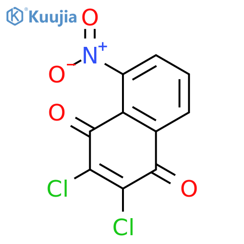 2,3-Dichloro-5-nitro-1,4-naphthoquinone structure