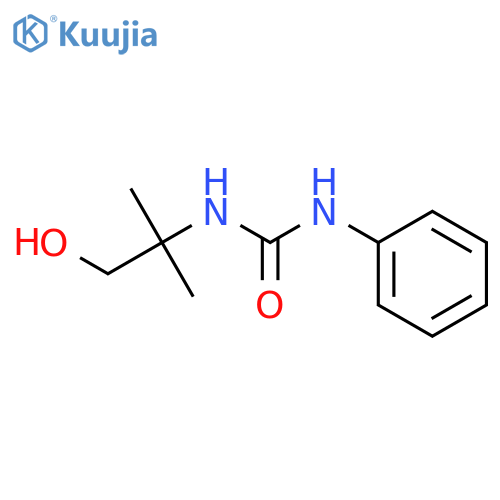 N-(2-Hydroxy-1,1-dimethylethyl)-N'-phenylurea structure