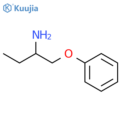 (2-aminobutoxy)benzene structure
