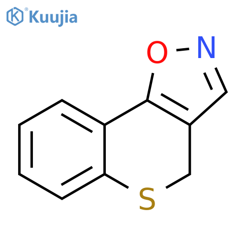 4H-thiochromeno3,4-d1,2oxazole structure