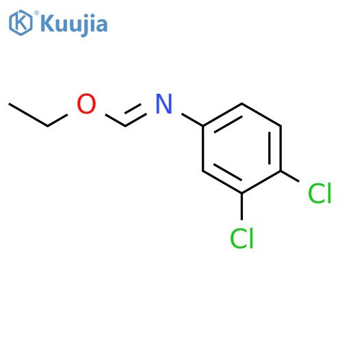(E)-(ethyl N-(3,4-dichlorophenyl)carboximidate) structure