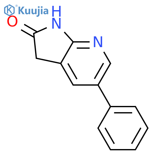 5-Phenyl-1H-pyrrolo[2,3-b]pyridin-2(3H)-one structure