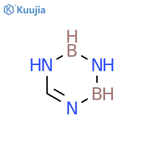 1,3,5,2,4-Triazadiborine, 1,2,3,4-tetrahydro- structure