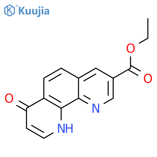 ethyl 7-oxo-7,10-dihydro-1,10-phenanthroline-3-carboxylate structure