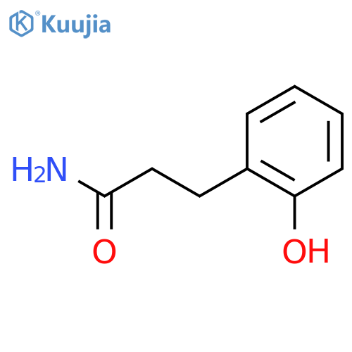 3-(2-Hydroxyphenyl)propanamide structure