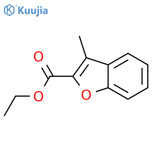 Ethyl 3-Methyl-1-benzofuran-2-carboxylate structure