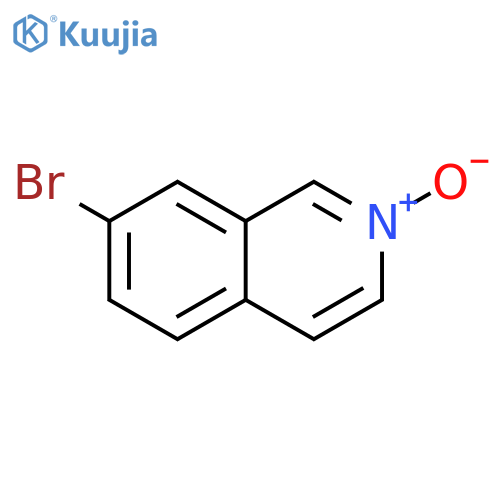 7-Bromoisoquinoline 2-oxide structure