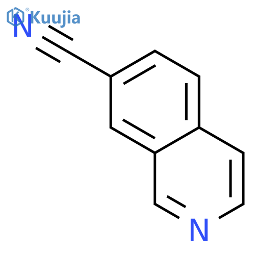 Isoquinoline-7-carbonitrile structure