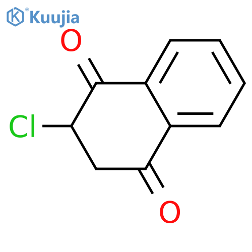 1,4-Naphthalenedione,2-chloro-2,3-dihydro- structure