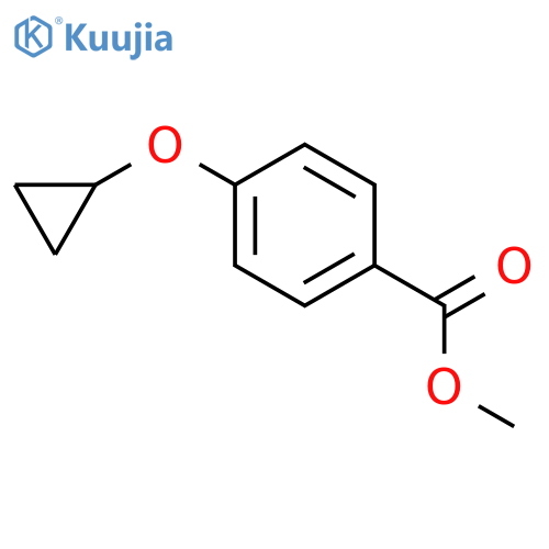 Methyl 4-cyclopropoxybenzoate structure
