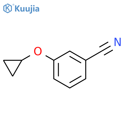 3-Cyclopropoxy-benzonitrile structure