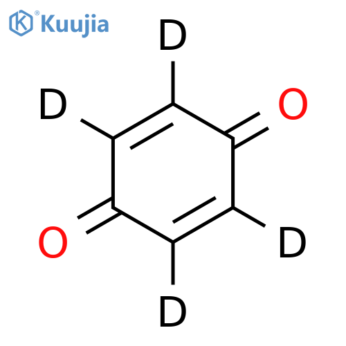 p-Benzoquinone-d4 structure