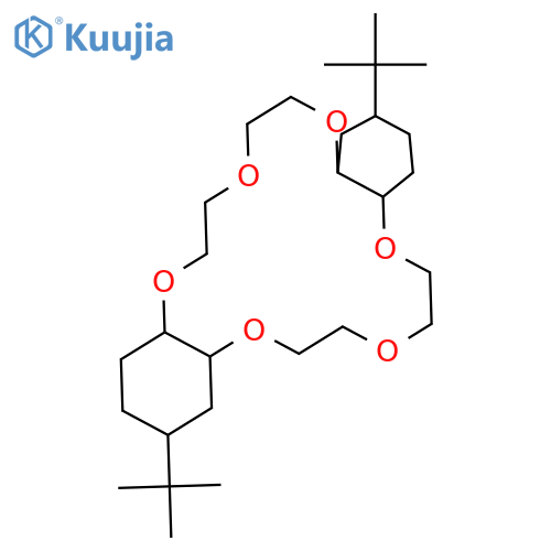 4,4’,(5’)-Di-(tert-butylcyclohexano)-18-crown-6 structure