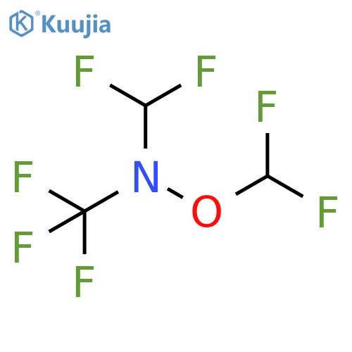 Methanamine, N-(difluoromethoxy)-N-(difluoromethyl)-1,1,1-trifluoro- structure