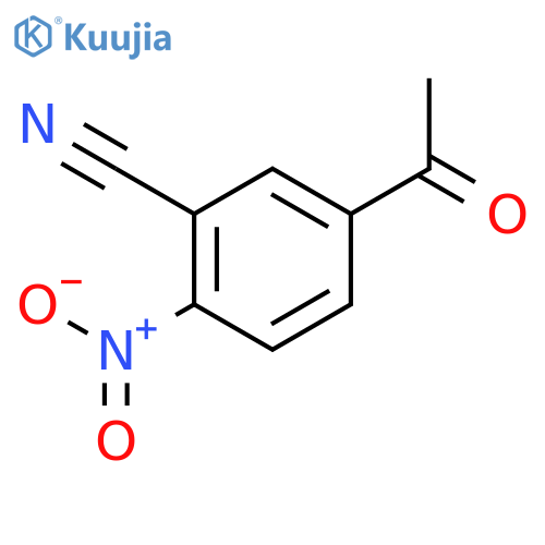 5-Acetyl-2-nitrobenzonitrile structure