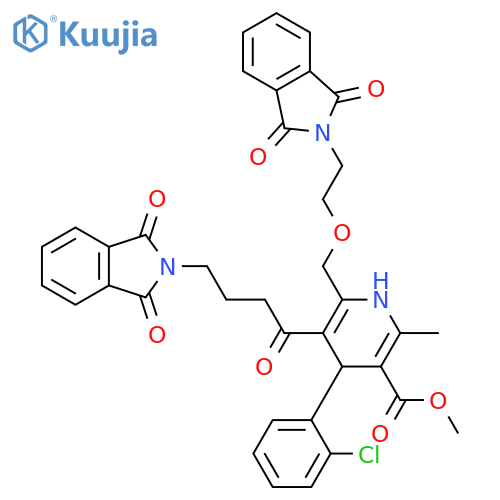 Amlodipine Di-Phthalimide Impurity structure