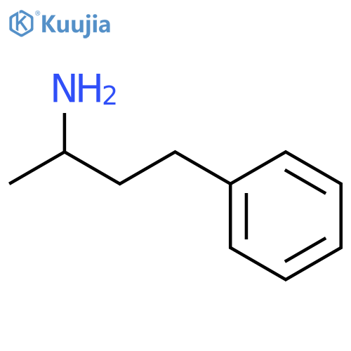 1-Methyl-3-phenylpropylamine structure