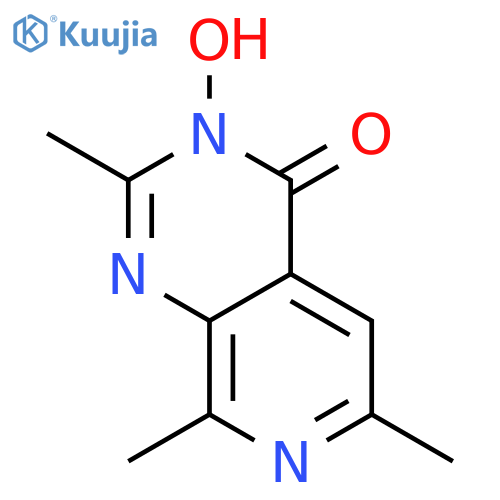 3-Hydroxy-2,6,8-trimethylpyrido[3,4-d]pyrimidin-4(3H)-one structure