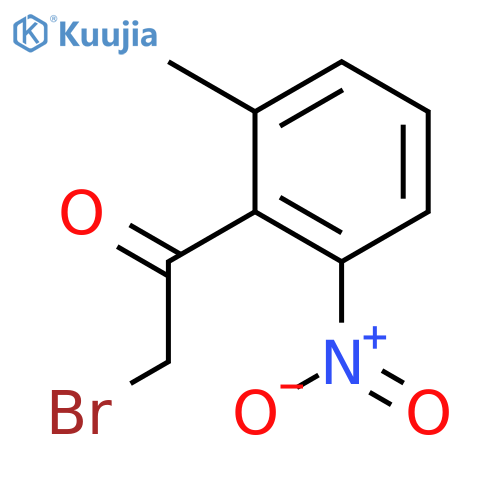 Ethanone, 2-bromo-1-(2-methyl-6-nitrophenyl)- structure