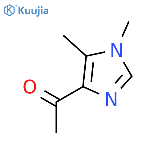 Ethanone,1-(1,5-dimethyl-1H-imidazol-4-yl)- structure
