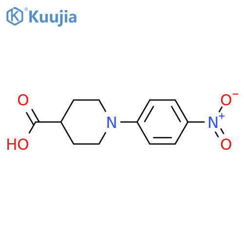 1-(4-Nitrophenyl)piperidine-4-carboxylic Acid structure