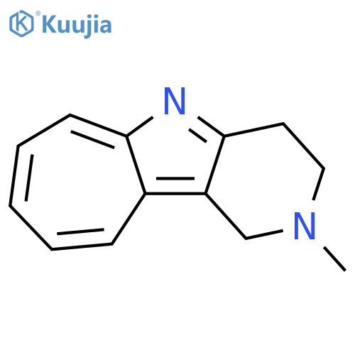 1,2,3,4-tetrahydro-2-methyl-Cyclohepta[4,5]pyrrolo[3,2-c]pyridine structure