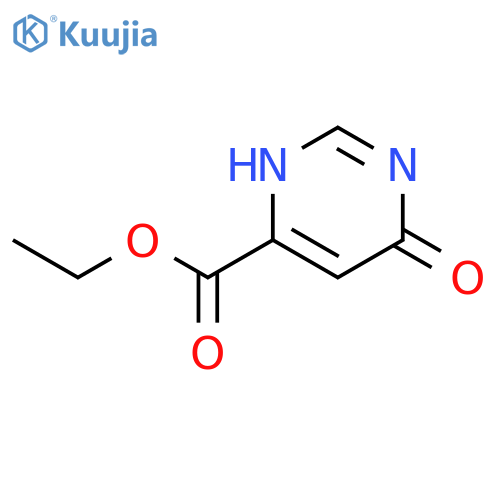 ethyl 6-oxo-1H-pyrimidine-4-carboxylate structure