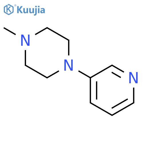 1-methyl-4-(pyridin-3-yl)piperazine structure