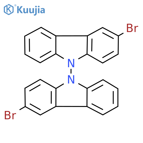 3,3'-Dibromo-9,9'-bi-9H-carbazole structure