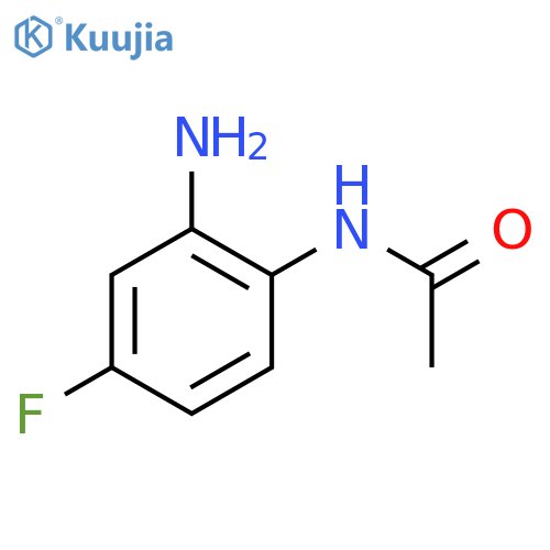 N-(2-Amino-4-fluorophenyl)acetamide structure