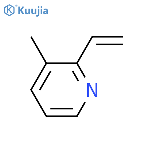 2-ethenyl-3-methylpyridine structure