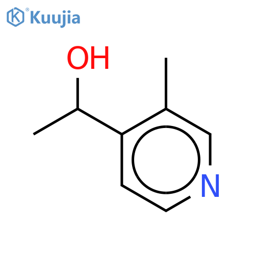 a,3-dimethyl-4-Pyridinemethanol structure