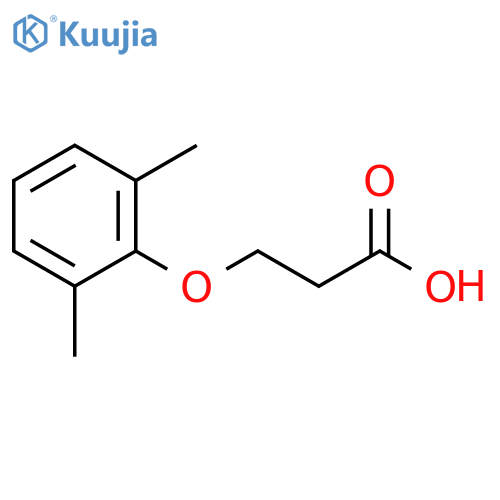 3-(2,6-dimethylphenoxy)propanoic acid structure