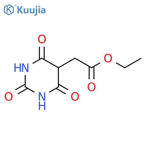 ethyl2-(2,4,6-trioxohexahydropyrimidin-5-yl)acetate structure