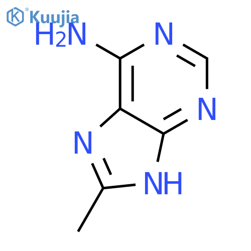 8-methyl-9H-purin-6-amine structure