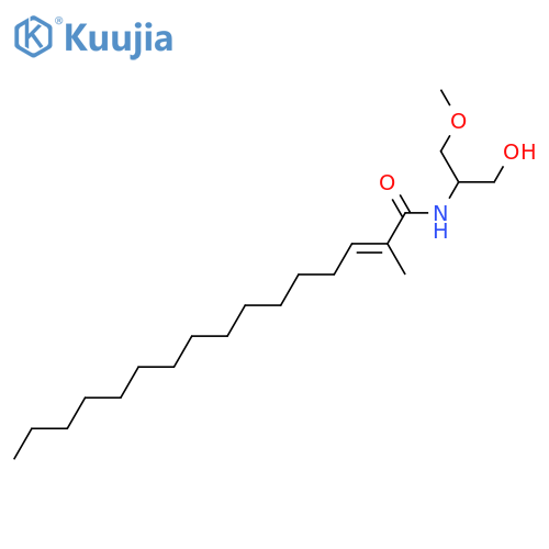 2-Amino-1,3-propanediol; Me ether, N-(2-methyl-2E-hexadecenoyl) structure