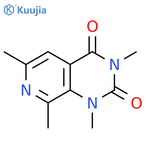 1,3,6,8-Tetramethylpyrido[3,4-d]pyrimidine-2,4(1H,3H)-dione structure