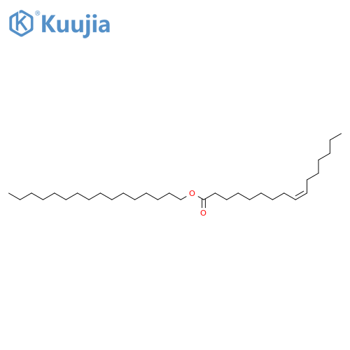 9-Hexadecenoic acid,hexadecyl ester, (9Z)- structure