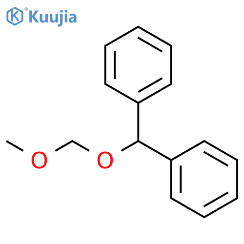 Benzene, 1,1'-[(methoxymethoxy)methylene]bis- structure