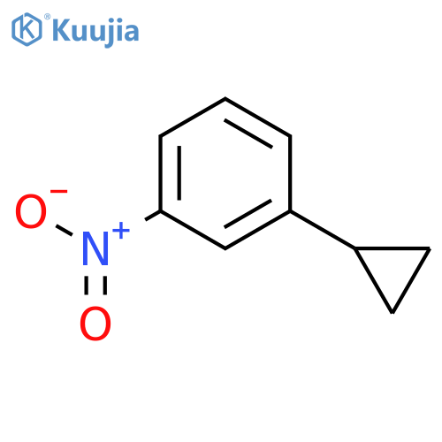 1-Cyclopropyl-3-nitrobenzene structure