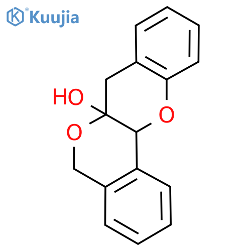 [2]Benzopyrano[4,3-b][1]benzopyran-6a(7H)-ol, 5,12a-dihydro- structure