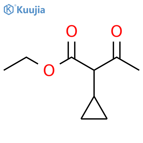 ethyl 2-cyclopropyl-3-oxobutanoate structure