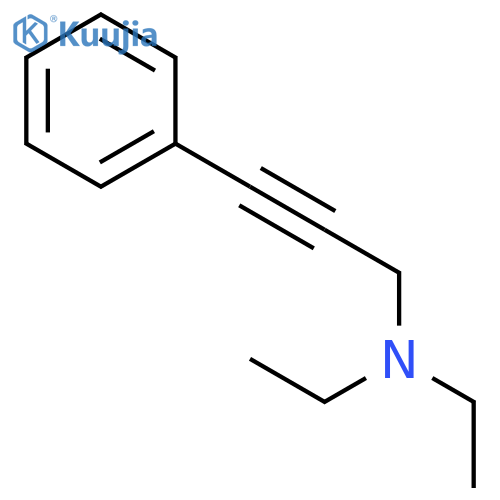 3-Diethylamino-1-phenylpropyne structure