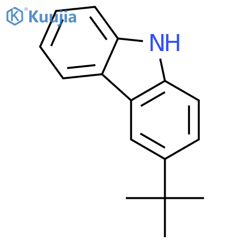 3-(tert-Butyl)-9H-carbazole structure
